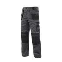 Kalhoty CXS ORION TEODOR PLUS, pánské, šedo-černé, vel. 48