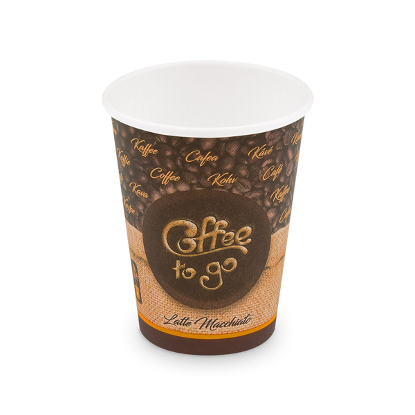 Papírový kelímek "Coffee to go" 420 ml, L (? 90 mm) [50 ks]