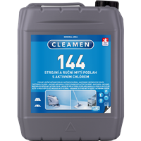 CLEAMEN 144 strojní a ruční mytí podlah s aktivním chlórem 5L