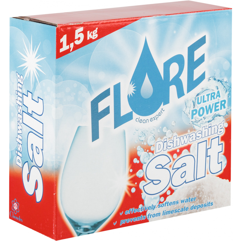 FloreHome Sůl do myčky nádobí 1,5 kg