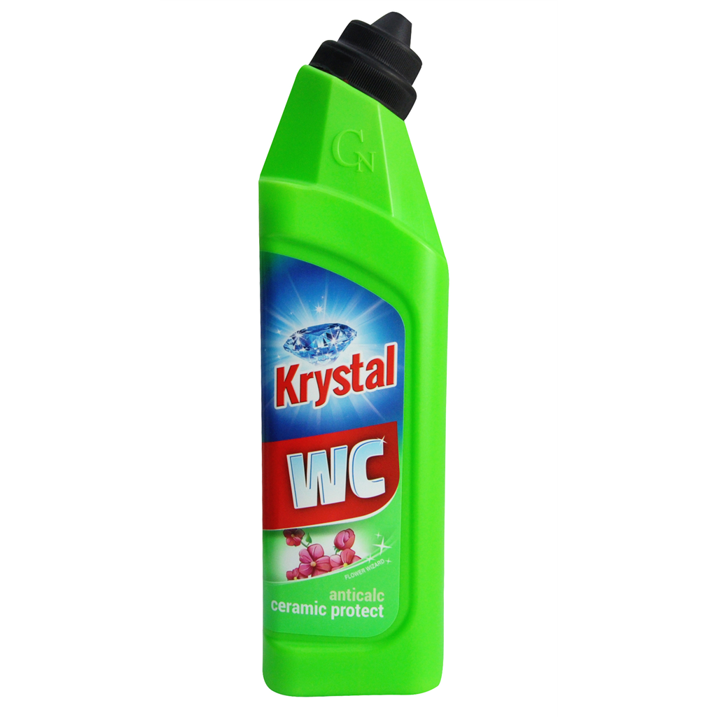 KRYSTAL WC na keramiku s ochranou, zelený 750 ml