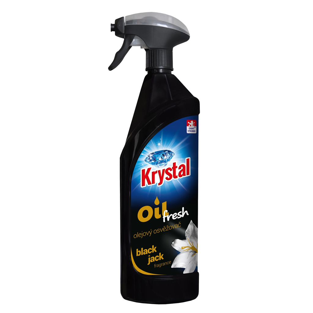 KRYSTAL olejový osvěžovač s rozprašovačem black 750 ml
