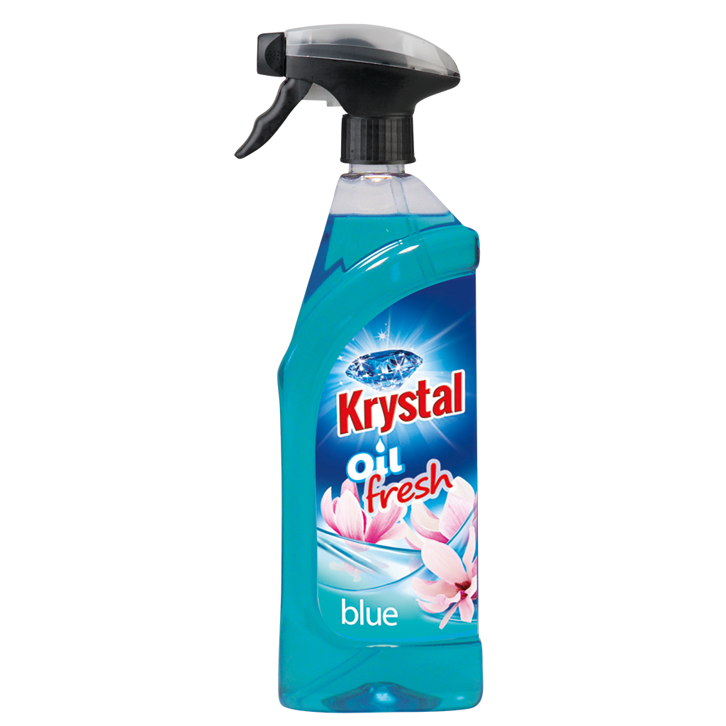 KRYSTAL olejový osvěžovač s rozprašovačem modrý 750 ml