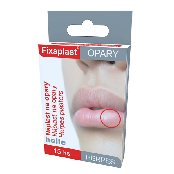 Náplast Fixaplast HERPES na opary 15ks
