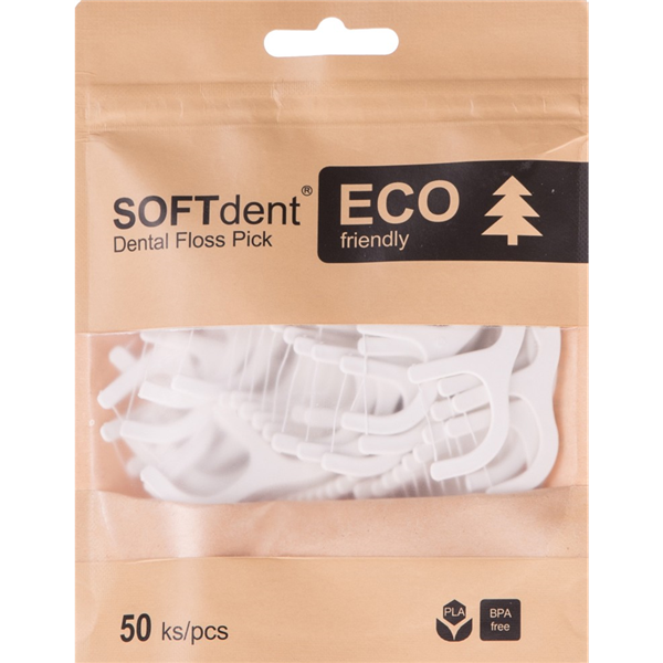 Dentální párátka SOFTdent ECO 50 ks
