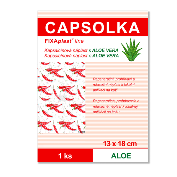 FIXAplast kapsaická náplast ECO HEAT