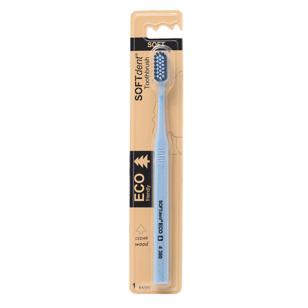 Zubní kartáček SOFTdent ECO soft, 1 ks
