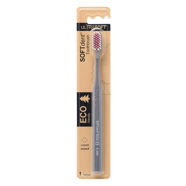 Zubní kartáček SOFTdent ECO ultra soft, 1 ks