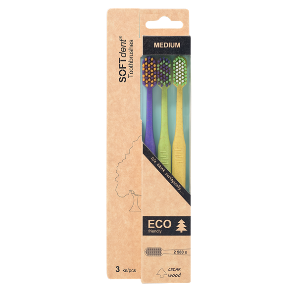 Dentální nit s mátou SOFTdent® Butterfly, 50 m