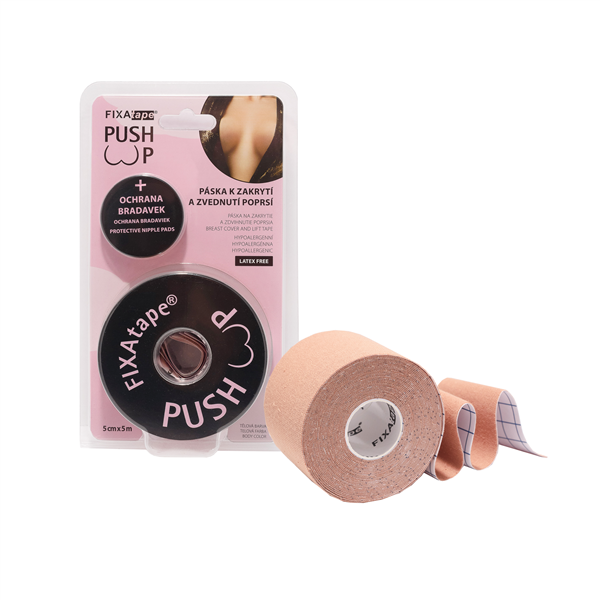 FIXAtape PUSH UP páska, 5 cm x 5 m
