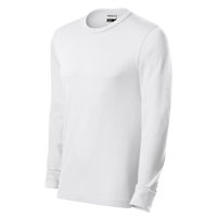 Tričko Resist LS unisex, dlouhý rukáv, bílé 2XL