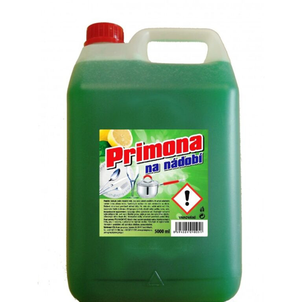 Primona (Anka) na nádobí 5 L PE zelená (nestoh.kanystr)