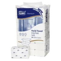Tork Xpress® papírové ručníky Multifold jemné, Premium, Celulóza, Bílá, 2 vrstvy, (21 bal. x 110 = 2