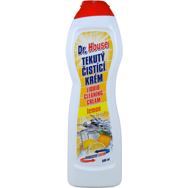 Dr. House tekutý čistící krém citron 500 ml