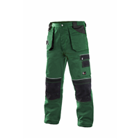 Kalhoty CXS ORION TEODOR, pánské, zeleno-černé, vel. 50