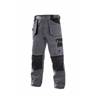 Kalhoty CXS ORION TEODOR, zimní, pánské, šedo-černé, vel. 44-46