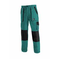 Kalhoty CXS LUXY JOSEF, pánské, zeleno-černé, vel. 52