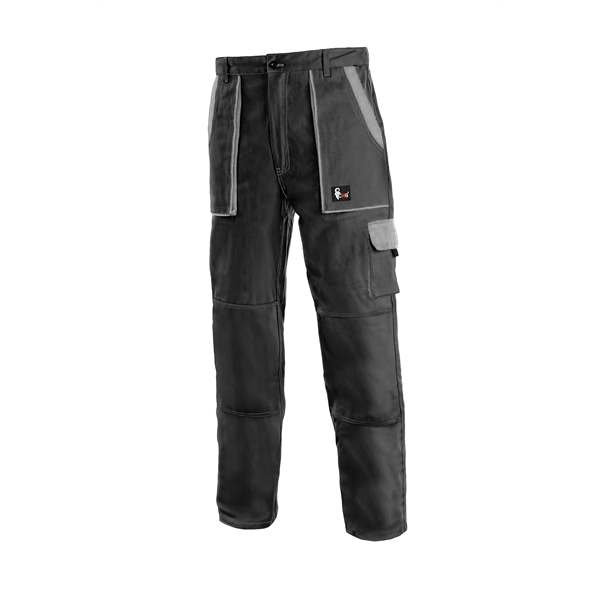 Kalhoty CXS LUXY JOSEF, pánské, černo-šedé, vel. 48