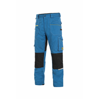 Kalhoty CXS STRETCH, pánské, středně modré-černé, vel. 52