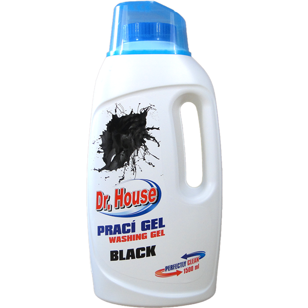Dr. House gel na praní black 1,5 L