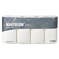 Toaletní papír KATRIN, 2 vrstvý, celulóza, 18 m, 8 ks v balení