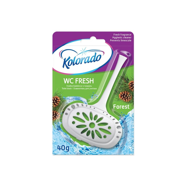 Kolorado WC fresh toilet  block Forest 40g