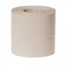 Toaletní papír 1 vrstva, nebalený, šedý, 64ks