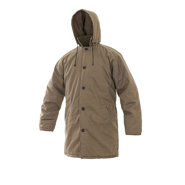 Kabát JUTOS, zimní, pánský, khaki, vel. 50