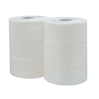 Toaletní papír Jumbo 190, 2 vrstvy, celuloza, 110 m (6 rol v balení)