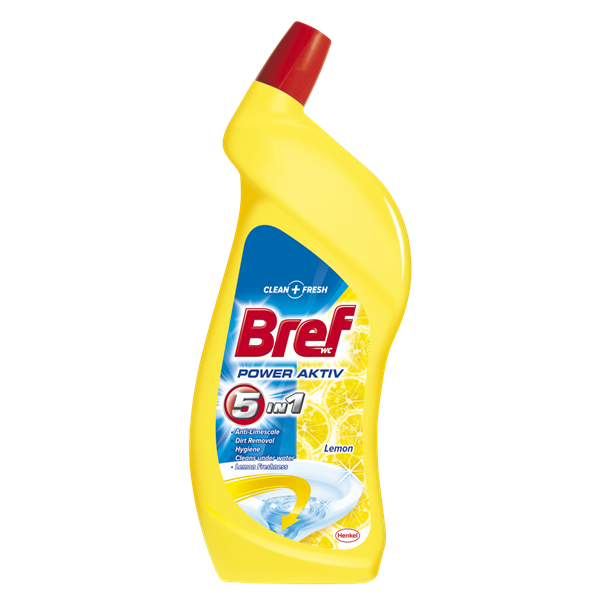 BREF WC gel 700ml Lemon Power