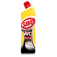 SAVO WC TURBO, gelový čistič 750ml