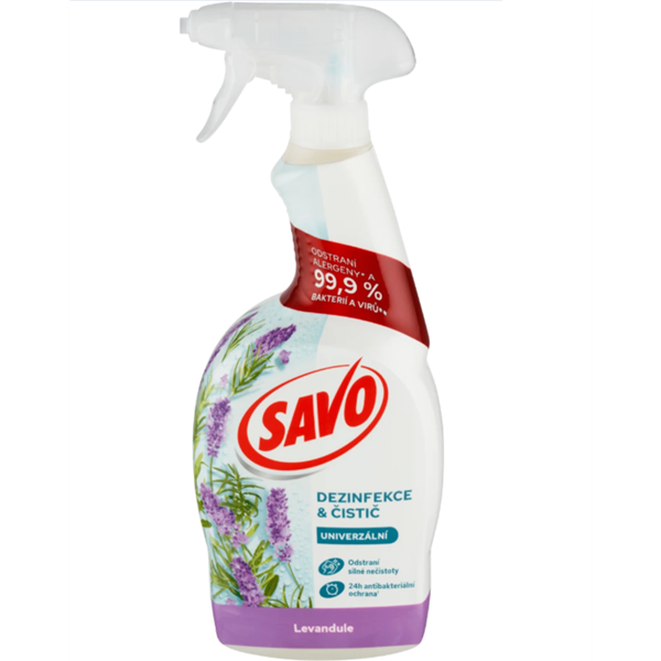Savo bez chloru univ. sprej 700 ml levandule
