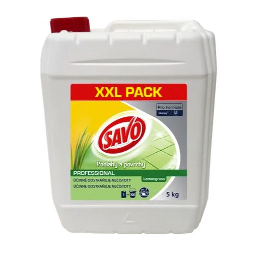 SAVO PROFI na podlahy a povrchy 5kg, lemongrass