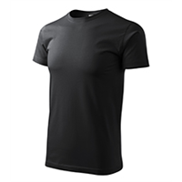 Tričko Basic pánské ebony gray 4XL