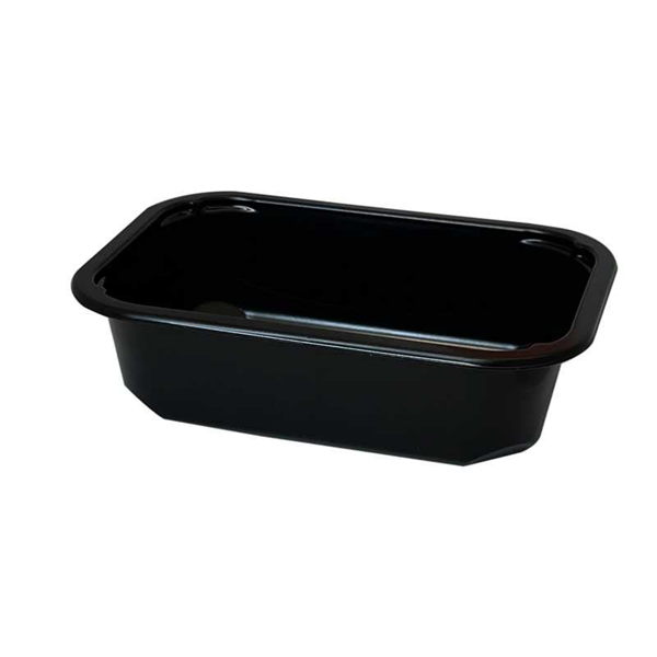 Miska 160x112x45 mm 1-dílná, černá (384 ks/balení)
