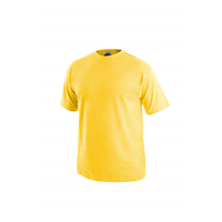 Tričko s krátkým rukávem DANIEL, žluté, vel. XL
