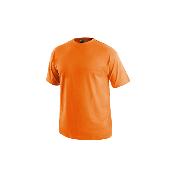 Tričko s krátkým rukávem DANIEL, oranžové, vel. S