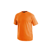 Tričko s krátkým rukávem DANIEL, oranžové, vel. M