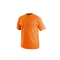 Tričko s krátkým rukávem DANIEL, oranžové, vel. 2XL