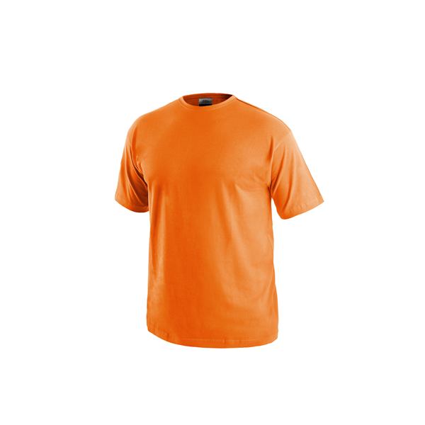 Tričko s krátkým rukávem DANIEL, oranžové, vel. 3XL