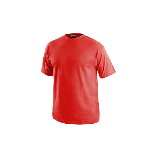 Tričko s krátkým rukávem DANIEL, červené, vel. 2XL