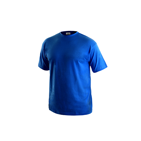 Tričko s krátkým rukávem DANIEL, středně modré, vel. XL