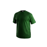 Tričko s krátkým rukávem DANIEL, lahvově zelené, vel. XL