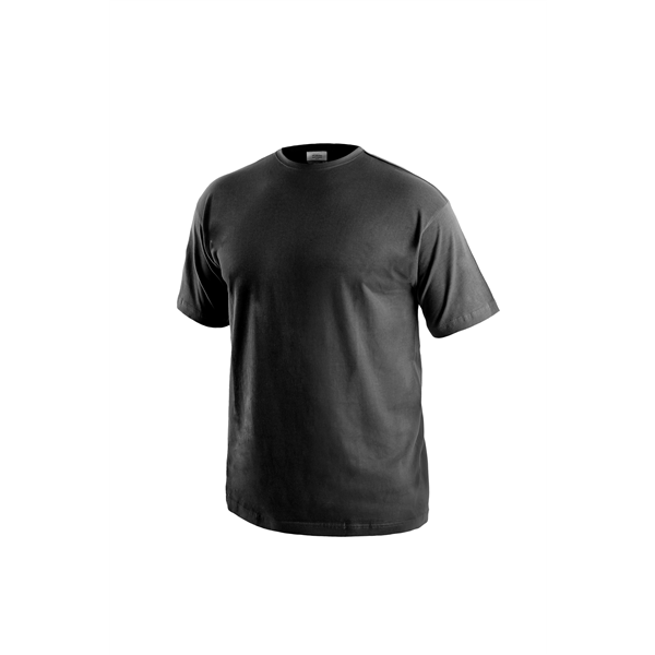 Tričko s krátkým rukávem DANIEL, černé, vel. XL