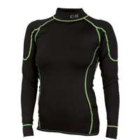 Tričko funkční REWARD, dámské, dl. rukáv, černo-zelené, vel. XL