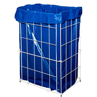 Koš odpadkový drátěný 60L skládaný