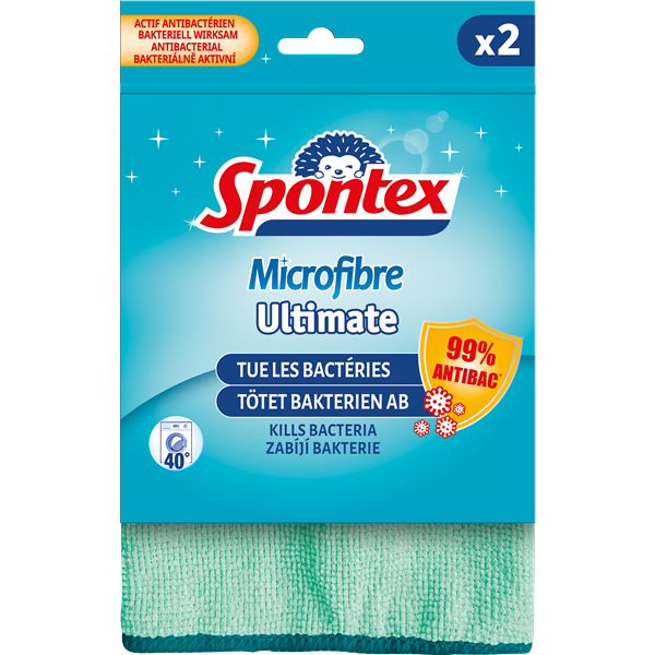 Spontex Microfibre Ultimate hadřík 2ks