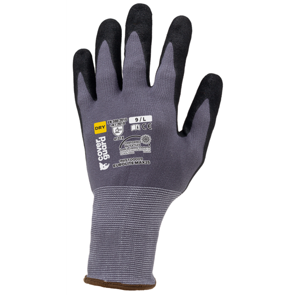 Rukavice Eurolite MAX25 nitril vel.09
