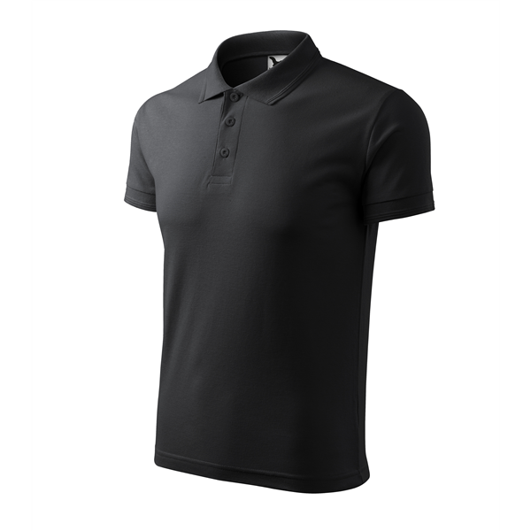 Polokošile Pique Polo pánská ebony gray XL