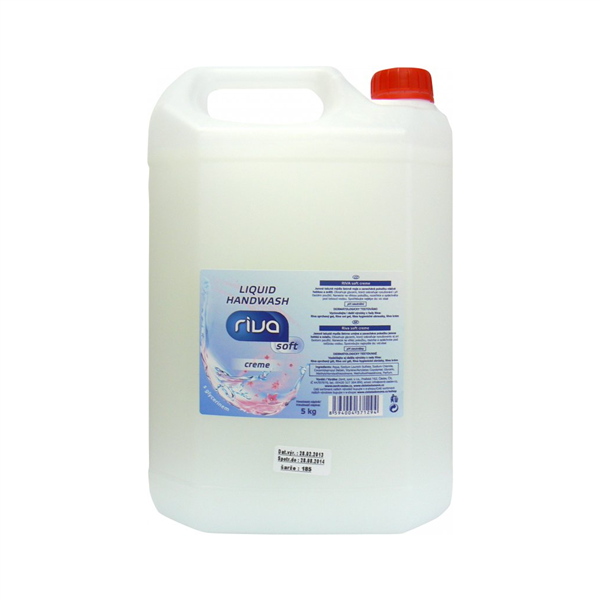Mýdlo tekuté RIVA 5L, bílé